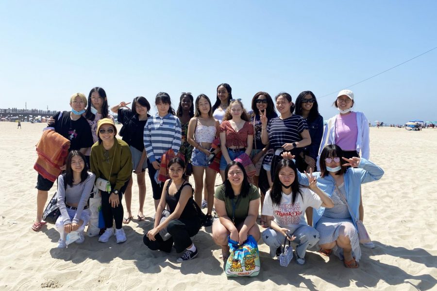 In October, residential life students took a trip to the beach. The new residential life curriculum encourages these kinds of outings in order to build up community. 