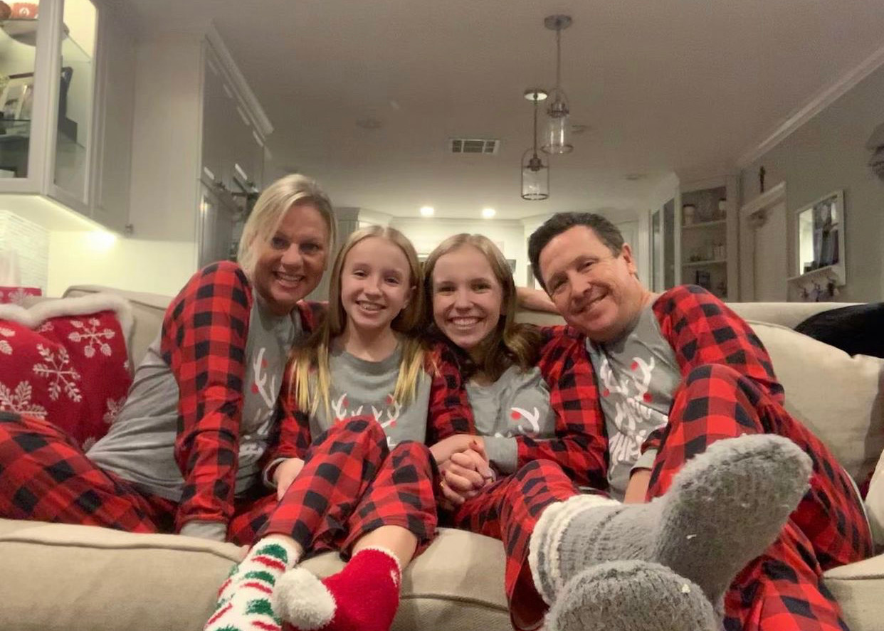 As Christmas gets closer and closer, Tolog families like the Hardys (pictured above) are making an effort to make the holiday season at home the best it can be. 