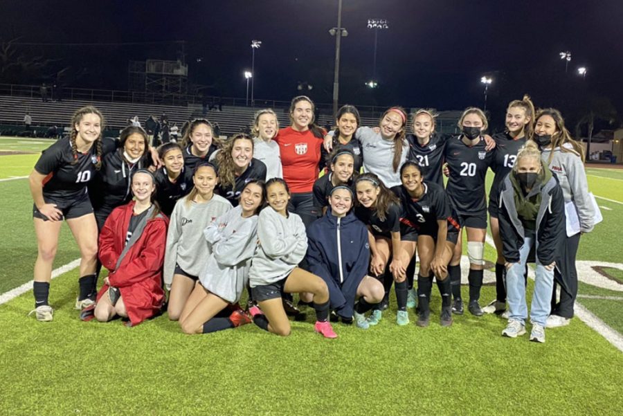 This year’s varsity soccer team made it to the first round of CIF playoffs but fell to Long Beach Wilson in the first round. 