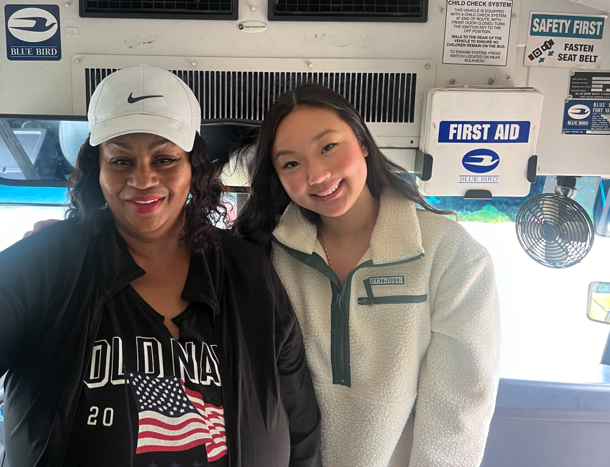 This article is dedicated to my bus driver Marilyn, pictured above, who has been my bus driver for the past three years.