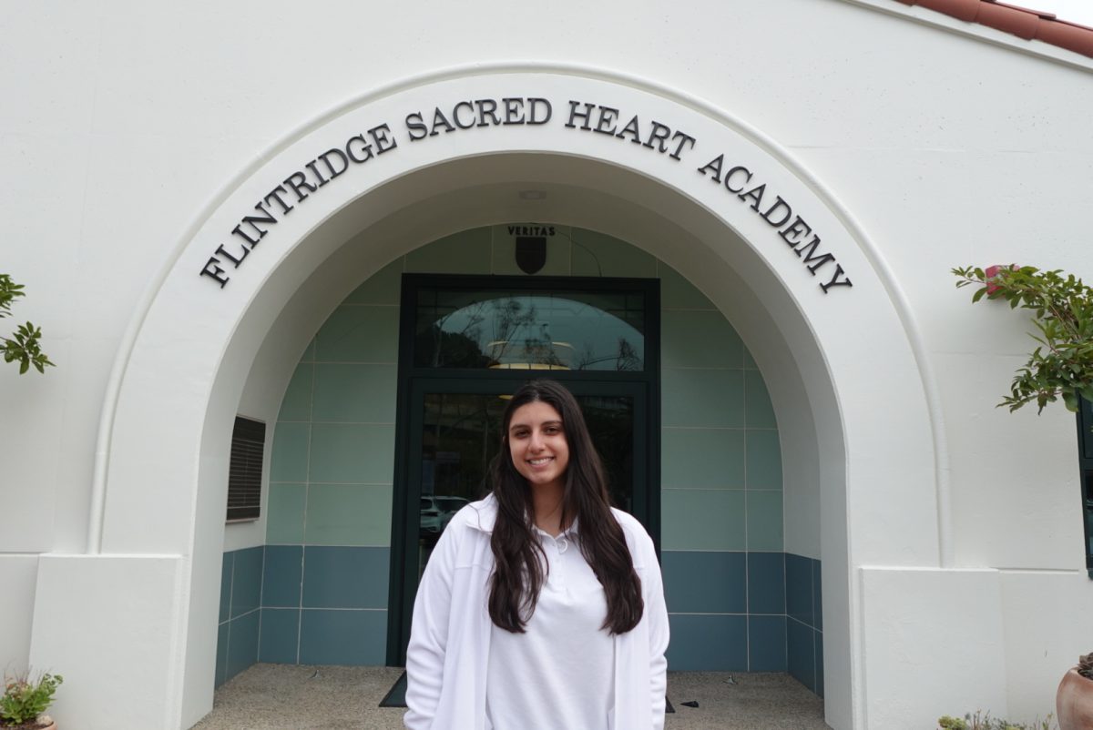 Photo of visiting student Gabriella Nunes ‘28. Photo by Victoria Wilczek '27. 