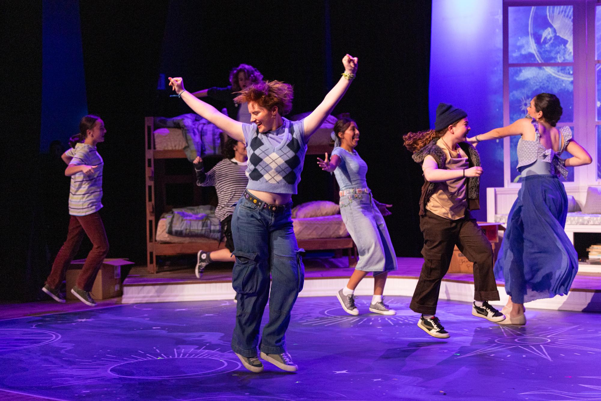 Wendy-full dancing! Ceili Byrne ‘27 and cast seen delivering an amazing performance. Photo by Mrs. Millet.