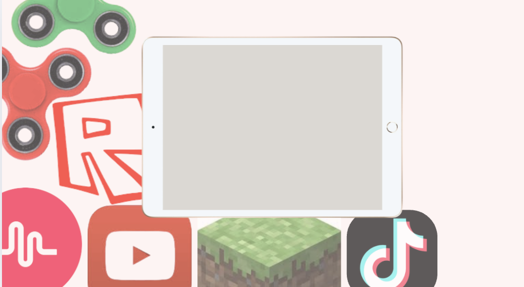 IPAD KIDS? For children in the 2010’s, tablets were the gateway to the digital world. Design by Analisa Sanchez ‘27. 
