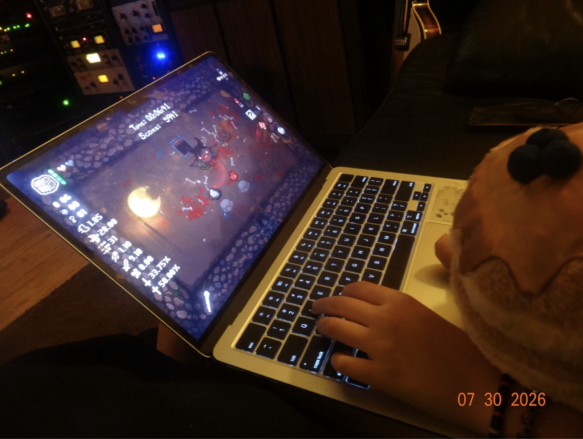 Mara plays The Binding of Isaac.